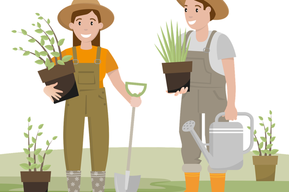 gardener garden spring planting 7089417